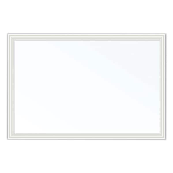 U Brands Magnetic Dry Erase Board w/Decor Frame, 30 x 20, White Surface/Frame 2071U00-01
